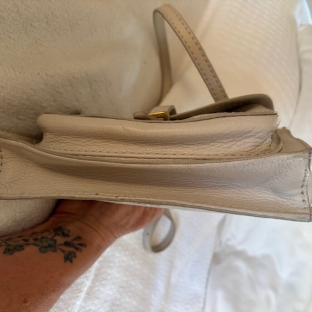 Fossil Ryder small cream crossbody leather bag - Picture 6 of 13